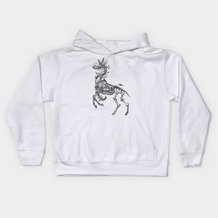 Unicorn Bones Kids Hoodie